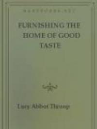 Furnishing The Home Of Good Taste
