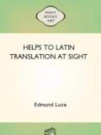 Helps To Latin Translation At Sight