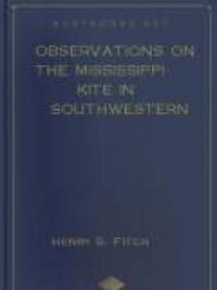 Observations On The Mississippi Kite In Southwestern Kansas