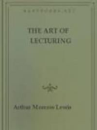 The Art Of Lecturing