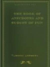 The Book Of Anecdotes And Budget Of Fun