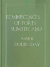 Reminiscences Of Forts Sumter And Moultrie In 1860-'61
