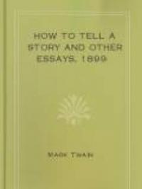 How To Tell A Story And Other Essays